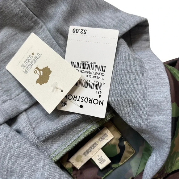 NWT Tucker + Tate Boys Hooded Camo Jacket (size 5) - Picture 6 of 9